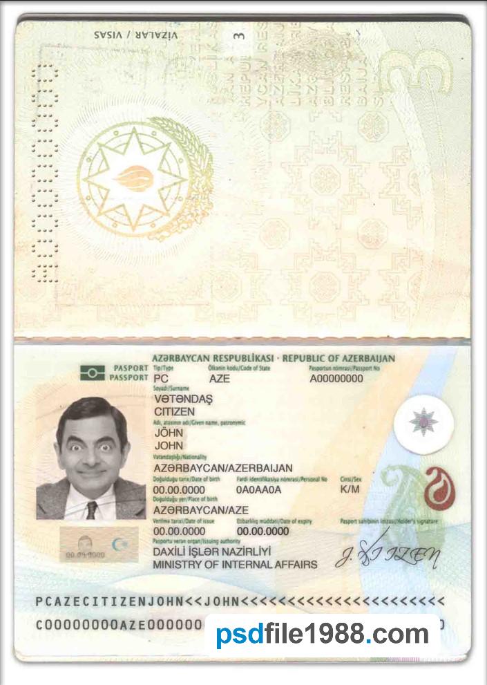 Azerbaijan Passport
